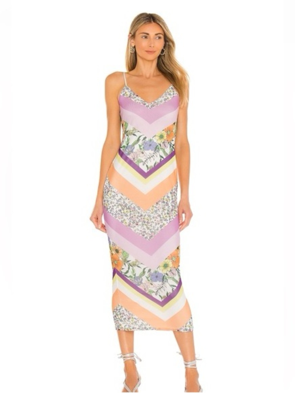 AFRM Amina Dress midi mixed media size medium